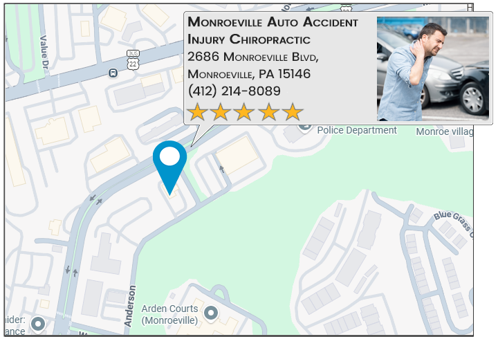 Monroeville Auto Accident Injury Chiropractic on googlemap