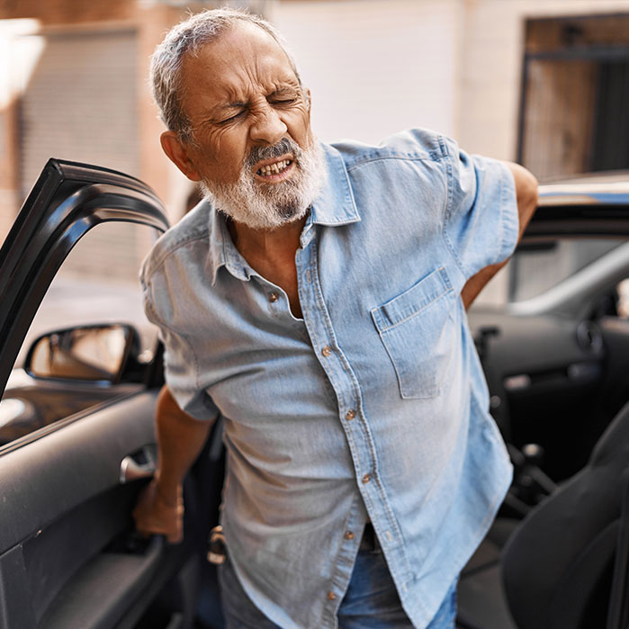 auto accident injury treatment in Monroeville for back pain