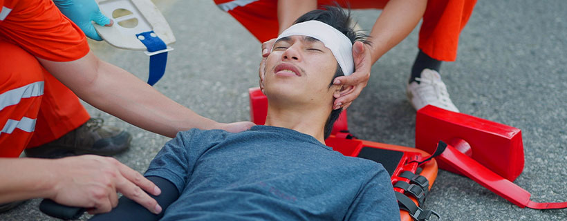 auto accident injury patient in need of concussion treatment in Monroeville
