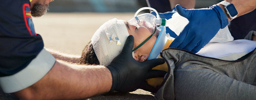 auto accident injury patient in need of traumatic brain injury treatment in Monroeville