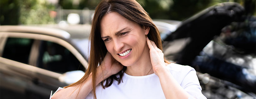 auto accident injury patient in need of whiplash treatment in Monroeville