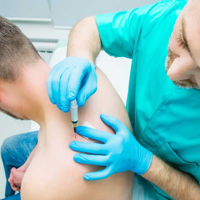 Trigger Point Injection Therapy for auto accident chiropractic treatment in Monroeville
